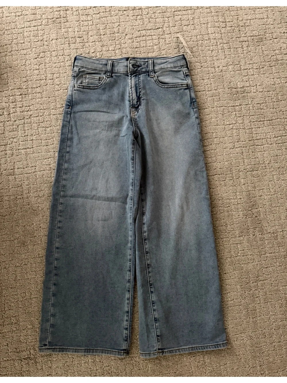 Gap wide leg ankle sweatpants jeans, NWT, 12